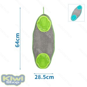 Kefével ellátott fürdőlepedő 64*28,5cm