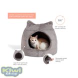 Meow Hut Fur barlang, szürke