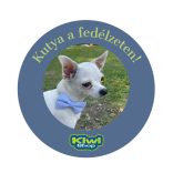 EGYEDI kutya a fedélzeten autós matrica