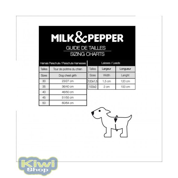 Milk&Pepper Dandy hám pink