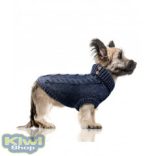 Milk&Pepper Irvin kötött pulóver blue 41-es