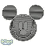 MICKEY EGÉR FORMÁJÚ LICK MAT, SZÜRKE