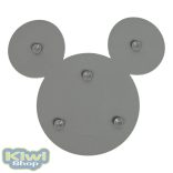 MICKEY EGÉR FORMÁJÚ LICK MAT, SZÜRKE