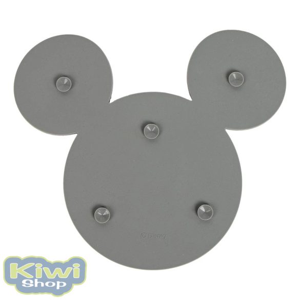 MICKEY EGÉR FORMÁJÚ LICK MAT, SZÜRKE