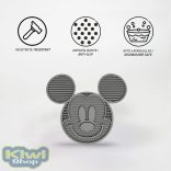 MICKEY EGÉR FORMÁJÚ LICK MAT, SZÜRKE