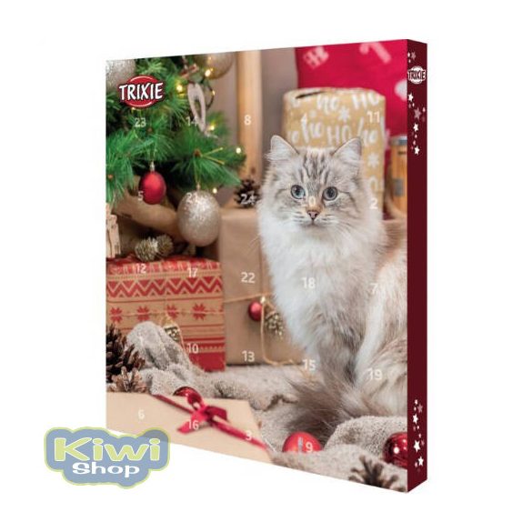 Trixie Xmas Advent Calendar for Cats - jutalomfalat (több féle) macskák részére