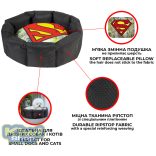 Waudog Superman fekhely 59x49x20