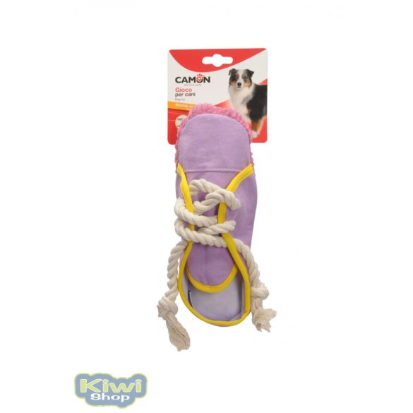 Sípolós köteles textíl cipő 26cm