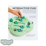 Nina Ottosson - Puppy Hide N' Slide Zöld interaktív csemege kirakós kutyajáték