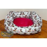 Kiwi Pet's strong vidám tacskók peremes fekhely 60x50cm