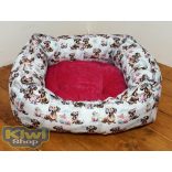 Kiwi Pet's strong vidám tacskók peremes fekhely 60x50cm