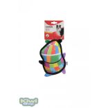 Színes sípolós szövet állatok 21cm 