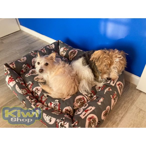 Kiwi Pet's red dogs kutyafekhely 85x70cm