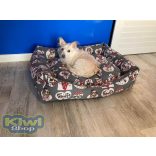 Kiwi Pet's red dogs kutyafekhely 85x70cm