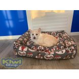 Kiwi Pet's red dogs kutyafekhely 85x70cm