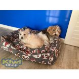 Kiwi Pet's red dogs kutyafekhely 85x70cm