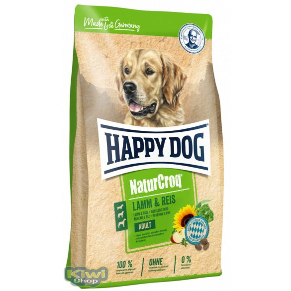 Happy Dog Natur Croq Bárány 15kg+3kg gratis