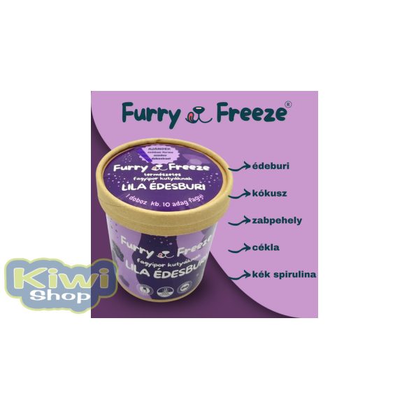 Furry Freeze® fagyipor kutyáknak - LILA ÉDESBURI