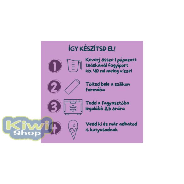 Furry Freeze® fagyipor kutyáknak - LILA ÉDESBURI