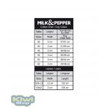 Milk&Pepper Quartz Black nyakörv 40x2cm