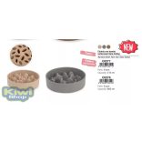 HABZSOLÁSGÁTLÓ BAMBUSZ TÁL 145*38 MM 410 ML VEGYES SZÍNBEN