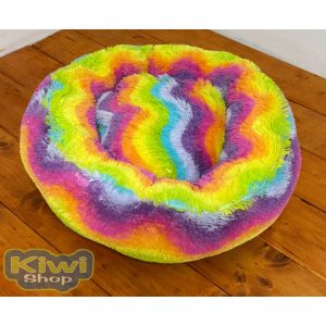 Kiwi Pet's szivárvány donut fekhely 50cm