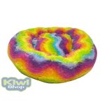 Kiwi Pet's szivárvány donut fekhely 50cm