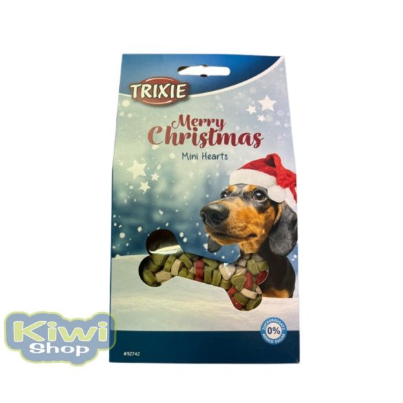 Xmas mini hearts - karácsonyi jutalomfalat kutyáknak