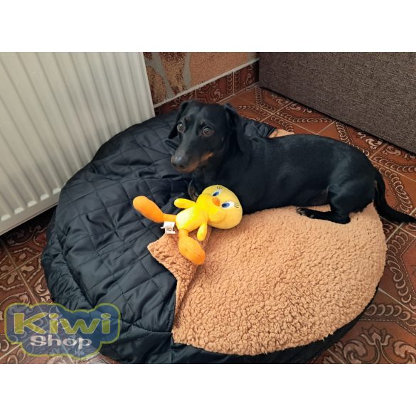 Kiwi Pet's bebújós fekhelyek egyszínű sherpa anyagból
