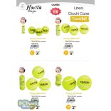 TENISZLABDA SÍPOLÓS 7 CM 2 DB-OS KISZERELÉS