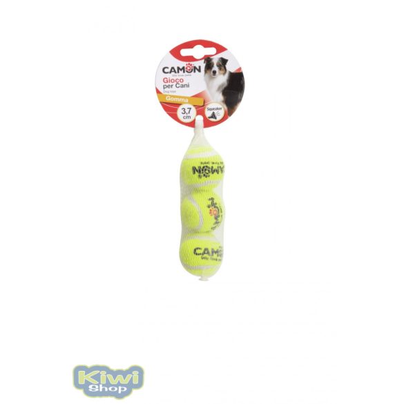 TENISZLABDA SÍPOLÓS 7 CM 2 DB-OS KISZERELÉS