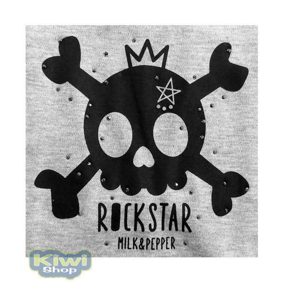 Milk&Pepper Alec grey polo 38-as méret