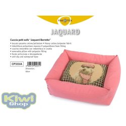 SZÖGLETES FEKHELY JACQUARD BERRETTO 60 CM