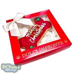 Karácsonyi kutyatorta díszcsomagolásban 90gr