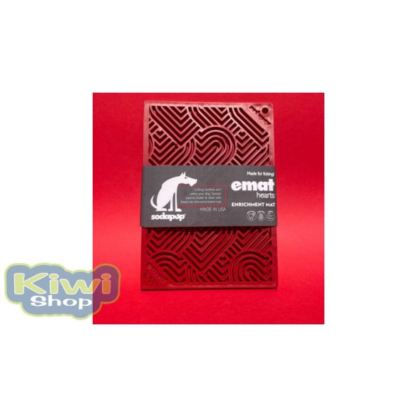 SodaPup® Emat Heart mini - Red