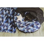 Kiwi Pet's Blue Military bebújós fekhelyek