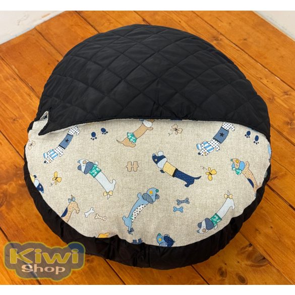 Kiwi Pet's szövet tacskós bebújós fekhely 60cm