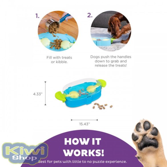 Paw N' Play interaktív csemegeadagoló kutyáknak