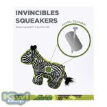 Outward Hound Xtreme Seamz (sípoló) Zebra 27cm
