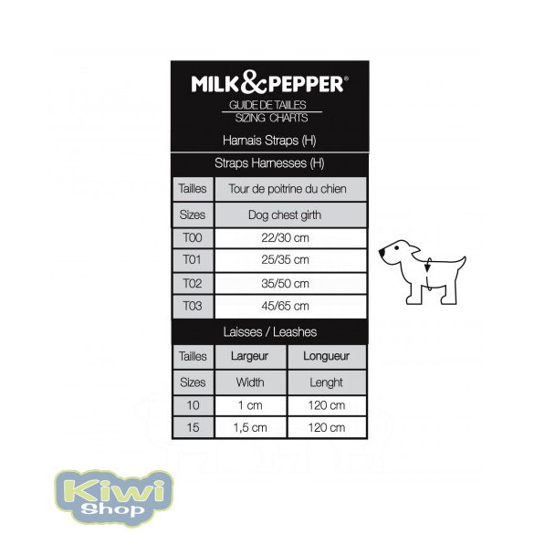 Milk&Pepper becky strap hám 25-35cm