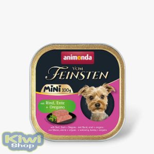 Animonda Vom Feinsten Adult Mini (marha,kacsa,oregáno) alutálkás - felnőtt kutyák részére (100g)