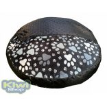 Kiwi Pet's fekete tappancsos bebújós fekhelyek