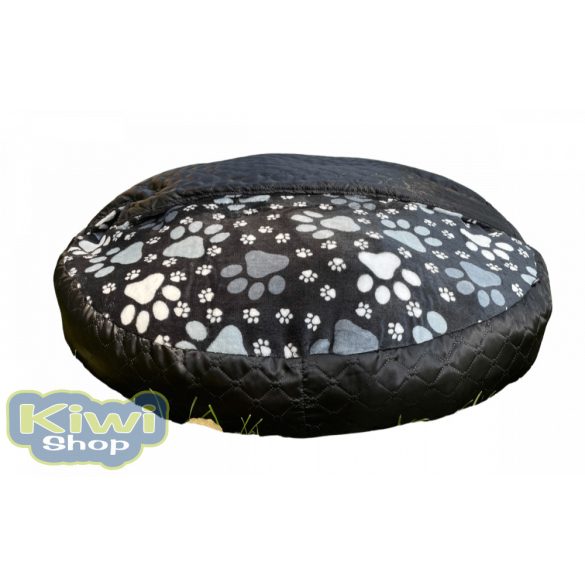 Kiwi Pet's fekete tappancsos bebújós fekhelyek