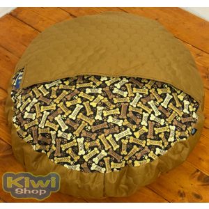Kiwi Pet's extra barna csontos bebújós fekhely 60cm