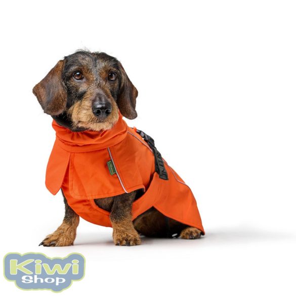 Hunter Nordby kutyakabát tacskóknak, narancs