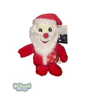 Karácsonyi sípolós plüss télapó 42cm