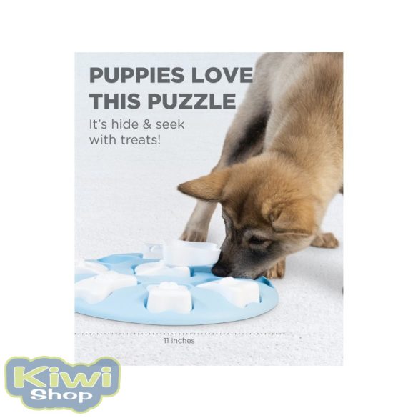 Nina Ottosson - Puppy Smart Blue interaktív csemege kirakós kutyajáték