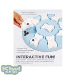 Nina Ottosson - Puppy Smart Blue interaktív csemege kirakós kutyajáték