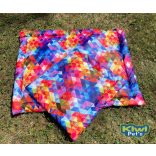 Kiwi Pet's LIMITÁLT nyári vízlepergetős fekhely színes geometrikus mintával 2 méretben