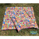 Kiwi Pet's LIMITÁLT nyári vízlepergetős fekhely képregényes 2 méretben